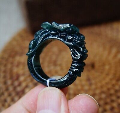 ad eBay - US 11 3/4 Certified Grade A Natural Guatemalan Icy Jade jadeite Ring Dragon 2998 - Buy Now, click the link (eBay) Carved Jade Rings As A Gift, Carved Jade Rings For A Gift, Unique Round Jade Ring, Carved Jade Ring Jewelry, Carved Round Jade Jewelry, Round Carved Jade Jewelry, Round Jade Collectible Jewelry, Collectible Round Jade Jewelry, Collectible Jade Gemstone Rings