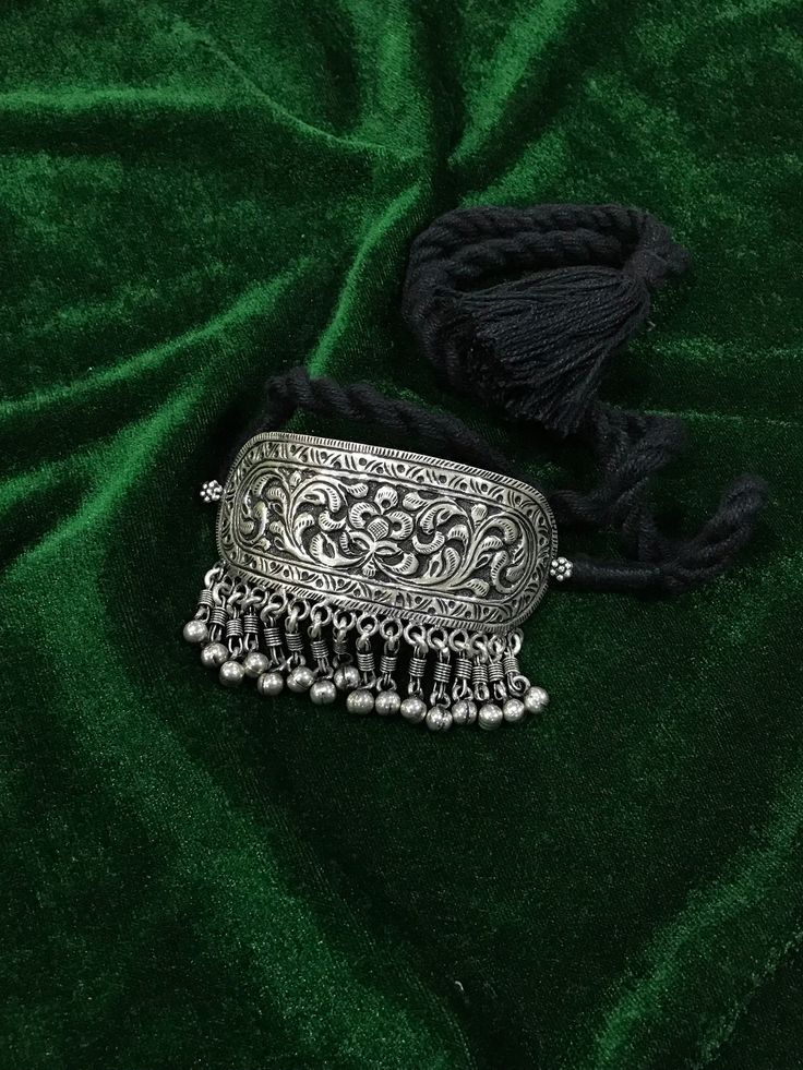 WELCOME TO SHEBA BOUTIQUE Details= silver necklace with 925 Sterling Silver                                                     Silver = 38.4 Gm             silver necklace fine handwork                                Making: excellent                               Setting: very good  The item will be exactly as shown in the picture and will be shipped within a day of receiving cleared payment. The item will be sent as a gift very well packaged in a box and sealed. Rajasthani Silver Jewellery, Silver Choker Necklace For Wedding, Silver Wedding Choker Necklace, Ceremonial White Gold Hallmarked Necklace, Ceremonial Hallmarked White Gold Necklace, Traditional Silver Chain Bracelets Gift, Sterling Silver Necklace With Intricate Design For Festivals, Ceremonial Sterling Silver Necklace In Silver Color, Traditional White Gold Necklaces For Celebration