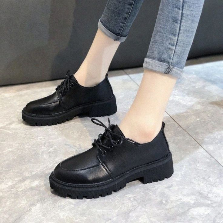 Lasaky - Elevate Your Style with Thick-Soled Comfort Shoes Soft Sandals, Shoes Heel, Leather Boot Shoes, Weather Wear, Pu Heels, Leather Flat Shoes, Loafers Shoes, Comfort Shoes, Comfortable Sneakers