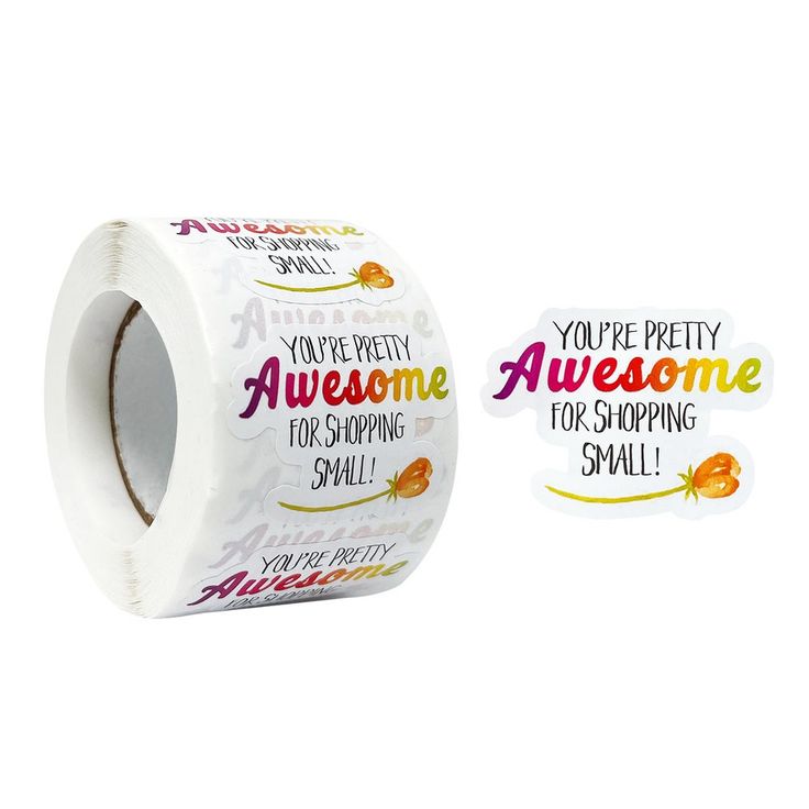 a roll of toilet paper with some words on it