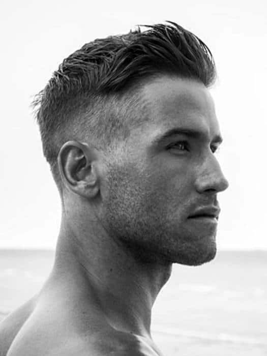 50 Men's Short Haircuts For Thick Hair - Masculine Hairstyles Mens Hairstyles 2014, High Fade Haircut, Mens Hairstyles Thick Hair, Cool Mens Haircuts, Men's Haircuts, Men Haircut Styles, Cool Hairstyles For Men, Hair Styles 2014, Short Hairstyles For Thick Hair