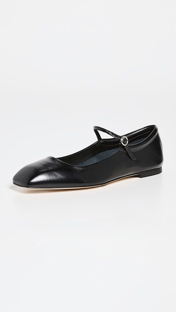 AEYDE Uma Flats | Shopbop Formal Leather Mary Janes With Almond Toe, Formal Leather Mary Janes With Leather Sole, Classic Leather Mary Janes With Buckle Closure, Leather Mary Janes With Heel Strap And Flat Heel, Business Leather Mary Janes With Almond Toe, Leather Mary Janes For Business With Almond Toe, Leather Mary Janes With Ankle Strap, Leather Mary Janes With Flat Heel And Removable Insole, Leather Mary Janes With Removable Insole And Flat Heel