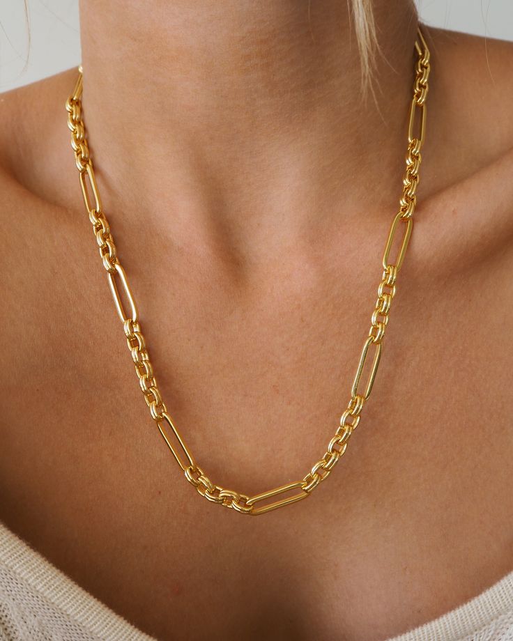 Gold Mixed Link Chain Lariat Necklace Multiple ways to wear. Length approx. 19.5 inches 18K Gold Electroplated Elegant Yellow Gold Chain Link Toggle Necklace, Gold-tone Lariat Chain Necklaces, Yellow Gold Lariat Toggle Necklace With Chain, Timeless Toggle Necklace With Adjustable Chain, Timeless Lariat Chain Necklace With Adjustable Chain, Everyday Gold Chain Lariat Necklace, Everyday Gold Lariat Necklace With Chain, Elegant Yellow Gold Toggle Necklace With Cable Chain, Classic Lariat Chain Jewelry