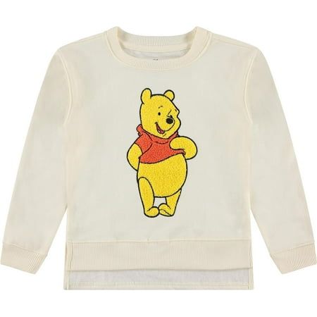 Introducing our enchanting Disney Winnie the Pooh Girls Pullover Sweatshirt with Chenille Patch, available in sizes for both little and big girls, ranging from 4 to 16. This sweatshirt is a delightful celebration of the Hundred Acre Wood's most cherished characters, adorned with a soft and textured chenille patch that adds a touch of elegance and magic to your child's wardrobe. Crafted for both style and comfort, this sweatshirt is a must-have for any Disney enthusiast, promising a cozy and time Disney Characters Minnie Mouse, Chenille Patch, Bear Girl, Kid Character, Disney Lilo, Disney Winnie The Pooh, Girl Sweatshirts, Pullover Sweatshirt, Winnie The Pooh