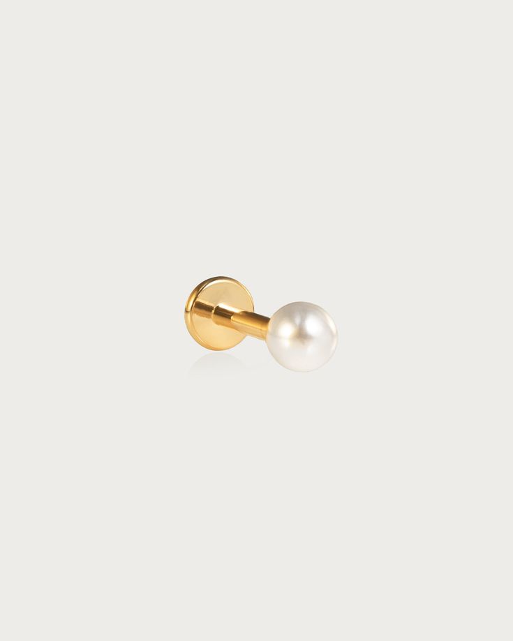 Single Pearl Flat Back Helix Earring
| En Route Jewelry | En Route Jewelry Mixed Aesthetic, En Route Jewelry, Cartilage Jewelry, Cartilage Earrings Stud, Helix Earring, Single Pearl, Helix Earrings, Steel Post, Cartilage Earrings