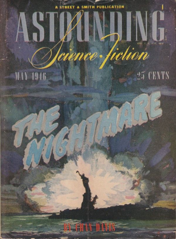 an old movie poster for the nightfare starring astounding, featuring a man on a boat