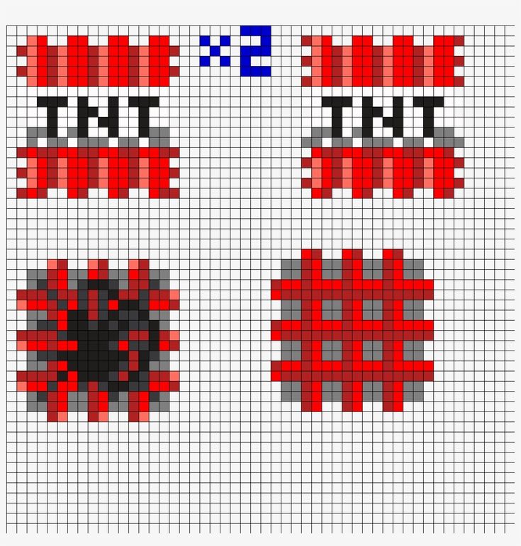 the cross stitch pattern is red and white with black letters on it, which are in different