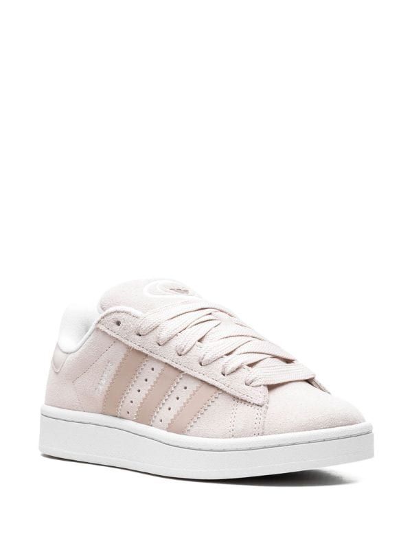 Adidas Campus 00s "Putty Mauve" Sneakers - Farfetch Suede Sneakers With Embossed Logo For Streetwear, Adidas Suede Low-top Skate Shoes, Adidas Lace-up Suede Sneakers, Adidas Suede Lace-up Sneakers, Adidas Sporty Sneakers With Embossed Logo, Adidas High-top Sneakers With Embossed Logo, Adidas Sneakers With Embossed Logo For Streetwear, Adidas Low-top Sneakers With Embossed Logo, Adidas Lace-up Sneakers With Embossed Logo