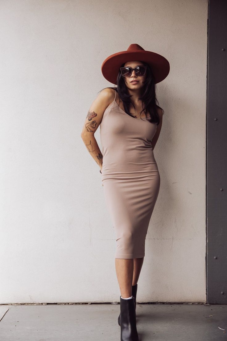 On Rumors Body Con Midi Dress - Espresso Body Con Midi Dress, You're My Favorite, Stylish Dresses, Dress Details, Midi Length, Espresso, Adjustable Straps, Perfect Fit, Midi Dress