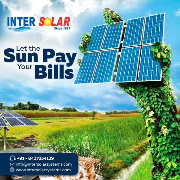 an advertisement for solar energy company