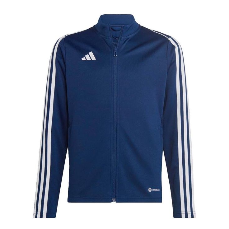 Product Details About This Item Fabric Type 100% Polyester Care Instructions Machine Wash Origin Imported Closure Type Zipper Country Of Origin Vietnam About This Item Juniors' Full-Zip Track Top For On-Field Training Slim Fit: Snug Through The Body And Arms Secure Pockets: Front Zip Pockets Hold Small Essentials Feel Dry, Stay Dry: Adidas Aeroready Manages Your Body's Moisture To Keep You Dry And In The Zone Navy Adidas Sports Outerwear, Adidas Navy Sports Outerwear, Navy Adidas Outerwear For Sports, Sporty Navy Adidas Outerwear, Navy Adidas Long Sleeve Track Jacket, Adidas Navy Long Sleeve Track Jacket, Blue Adidas Outerwear For Outdoor, Adidas Blue Outdoor Outerwear, Blue Adidas Track Jacket For Winter