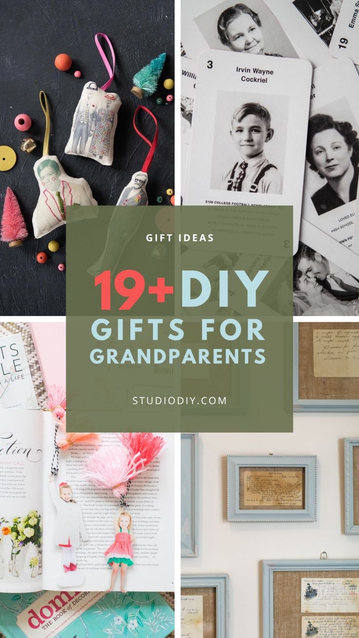 gift ideas for grandparents that are easy to make