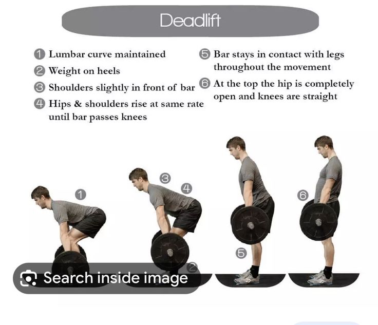 an image of a man doing deadlifts with different positions to lift the bar