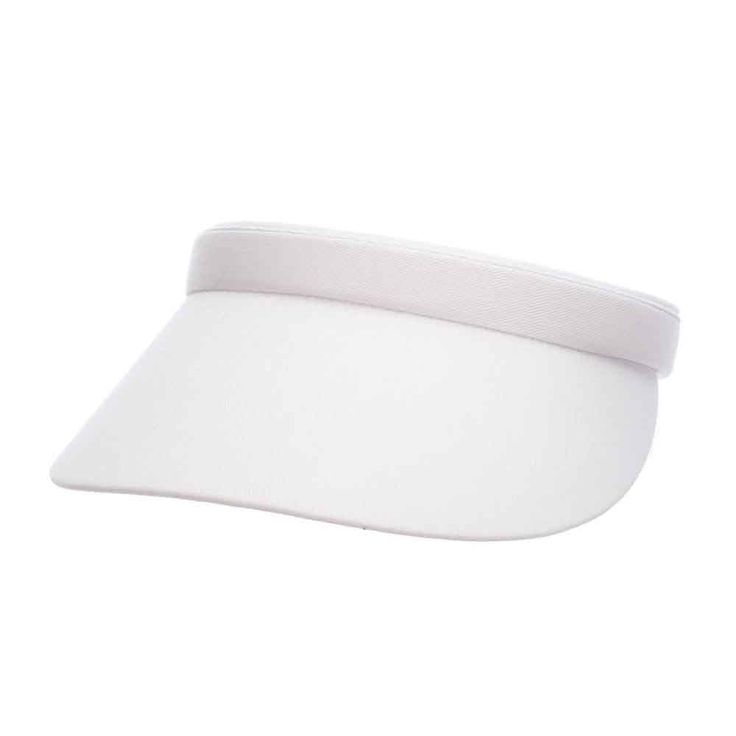 Cotton overlay foam sun visor in pale colors. Moisture wicking terrycloth inner band. Round bill with 3" peak. 100% Cotton Bright color sun visors. Basic color sun visors. White Breathable Visor Sun Hat, Breathable White Visor Sun Hat, White Breathable Casual Visor, Sporty White Visor For Summer, Casual White Breathable Visor, White Outdoor Visor With Curved Brim, White Outdoor Visor With Upf 50+, White Visor With Curved Brim For Outdoor, White Curved Brim Visor For Outdoor