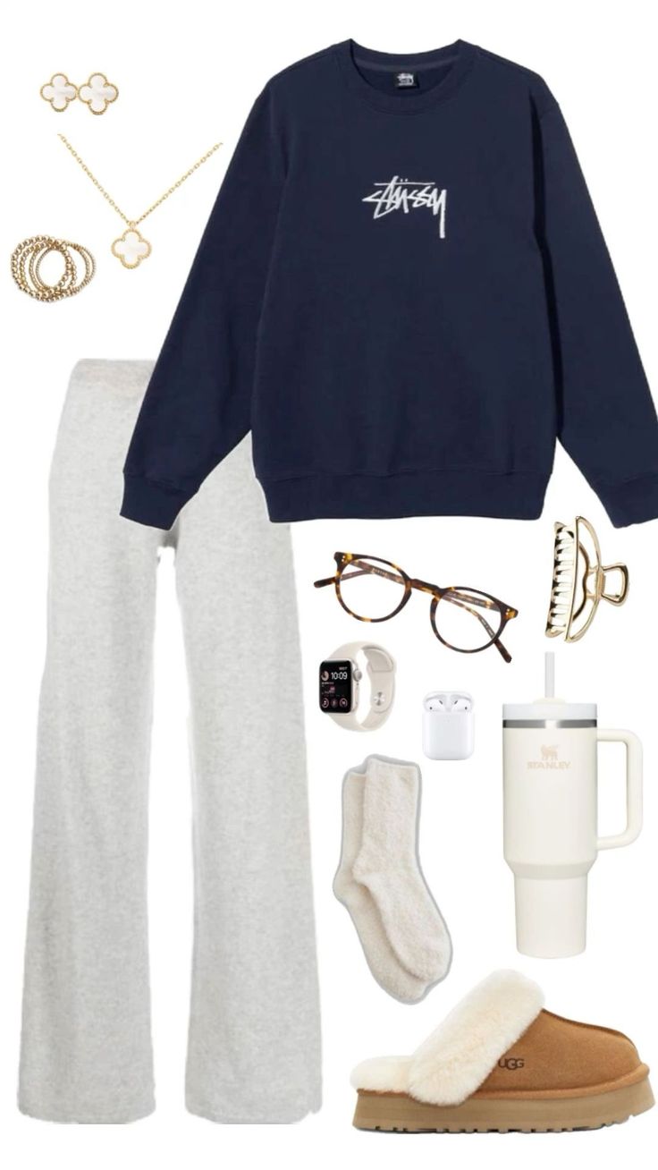 Fall Outfits For School, Outfits For School, Outfit Invierno, Outfit Inspo Casual, Trendy Outfits For Teens, Cute Lazy Day Outfits, Lazy Day Outfits, Cute Preppy Outfits, Cute Winter Outfits