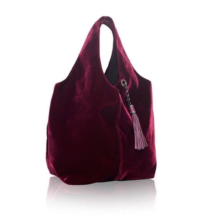 Russell & Bromley PANDORA Bordeaux velvet Hobo Bag Chanel Bag Outfit, Sacs Design, Velvet Purse, Suede Clutch, Diy Handbag, Womens Designer Handbags, Pretty Bags, Tote Bag Leather, Fabric Bags