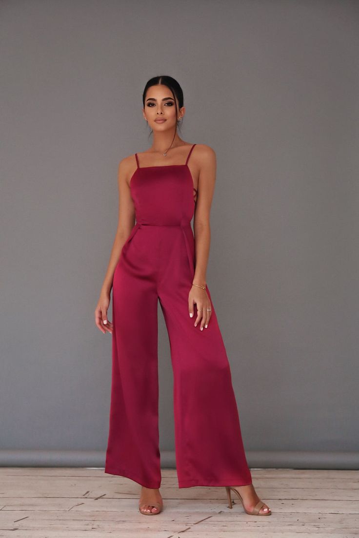 Streetwear Fashion Show, Streetwear Fashion Aesthetic, Formal Top, Comfortable Loafers, Dresses Unique, Satin Jumpsuit, Orange Outfit, Guest Attire, Wedding Attire Guest