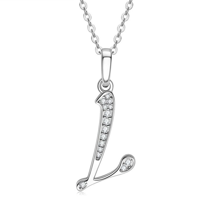 46995529662737 Personal Connection, Moissanite Necklace, Girls Valentines, Initial Pendant, Luxury Beauty, Name Necklace, Chain Length, Sterling Silver Chains, Ring Set