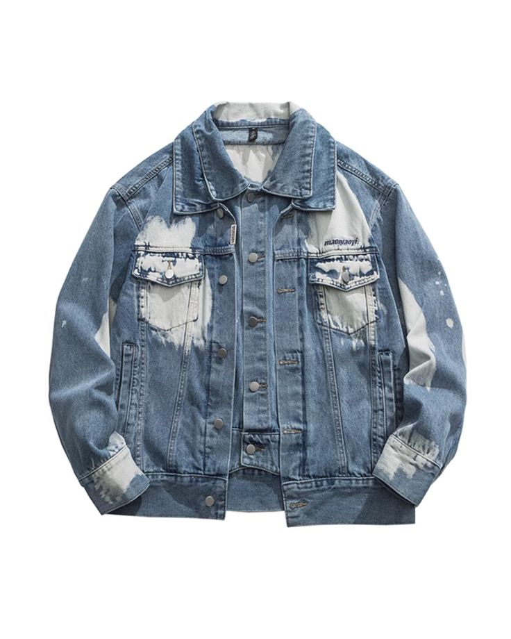 A denim jacket with a layered design.

A light and easy-to-wear outerwear that is suitable for the change of seasons.

We recommend not only mannish outfits, but also sweet and spicy outfits paired with feminine items.
◾️Model
Height/Weight：158cm(62.2in)/40kg(88.1lb)
Fitting Size：L




Size (cm)
Length
Chest
Shoulder
Sleeve Length


M
69
118
60
60


L
71
122
62
61


XL
73
126
64
62


2XL
75
130
66
63 Urban Denim Jacket With Relaxed Fit For Spring, Urban Style Relaxed Fit Denim Jacket For Spring, Summer Washed Outerwear For Streetwear, Casual Washed Blue Denim Jacket For Fall, Spring Streetwear Washed Denim Jacket, Washed Blue Long Sleeve Outerwear For Streetwear, Medium Wash Button-up Outerwear For Summer, Medium Wash Button-up Summer Outerwear, Summer Button-up Medium Wash Outerwear