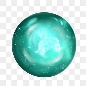 an image of a green ball with stars in the sky, on a white background