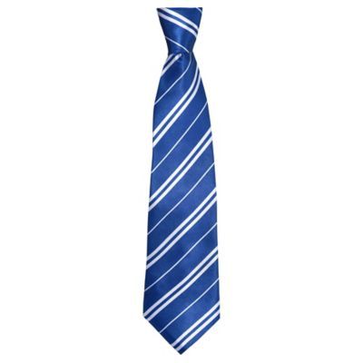 Now your little one can join the hardworking and intellectual students of Hogwarts in a Harry Potter Ravenclaw Tie! The polyester tie features blue and white stripes. Pair this tie with a white button-up shirt black pants and a black robe to create a Ravenclaw costume for your child. Watch your little one cast spells at the classroom costume party in a Ravenclaw Tie! Review the size chart for additional sizing information. Shoes shirt and pants not included. Harry Potter Ravenclaw Tie product de Ravenclaw Halloween Costume, Ravenclaw Tie, Ravenclaw Costume, Harry Potter Tie, Harry Potter Halloween Costumes, Harry Potter Kids, Clever Halloween Costumes, Harry Potter Ravenclaw, Harry Potter Halloween