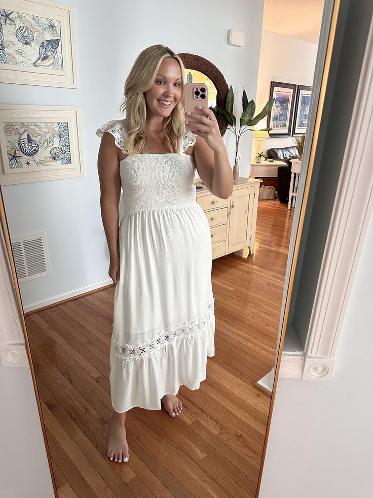 Carly Heasley's Amazon Page Summer Dresses White, White Dresses, Found On Amazon, Favorite Products, Top Pick, White Dress, Summer Dresses, Wardrobe, Dresses