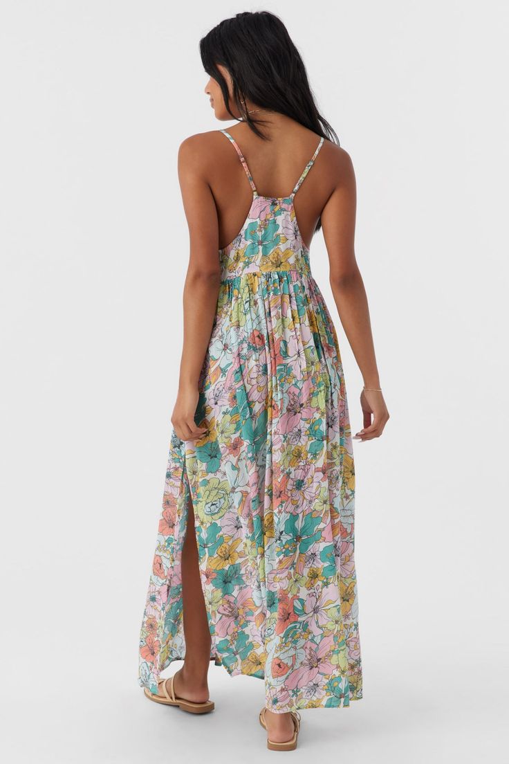 MEL MAXI JANIS FLORAL SWIM COVER-UP DRESS Printed Free Size Maxi Cover-up, Flowy Floral Print Maxi Length Cover-up, Floral Print One Size Beach Cover-up, Floral Print Patterned Beach Cover-up Dress, Swim Cover Up Dress, Multicolor Floral Print Maxi Cover-up, Swim Cover, Cover Up Dress, Cover Up