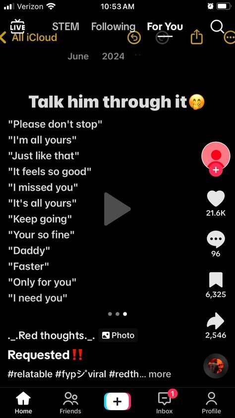 an iphone screen with the text talk him through it