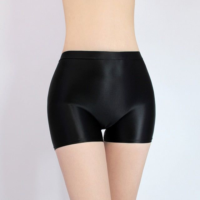 Brand Name: LunamyGender: WOMENMaterial: PolyesterMaterial: NylonMaterial: SpandexOrigin: CN(Origin)Item Type: ShortsSport Type: YogaFit: Fits true to size, take your normal sizePattern Type: Solid Black Shiny Stretch Bottoms, Black Stretch Shiny Bottoms, Stretch Shiny Black Bottoms, Stretch Shiny Short Bottoms, Fitted Brief Shorts For Night Out, Fitted Black Biker Shorts For Party, Fitted Shiny Short Bottoms, Stretch Mid-thigh Length Party Bottoms, Stretch Mid-thigh Length Bottoms For Party