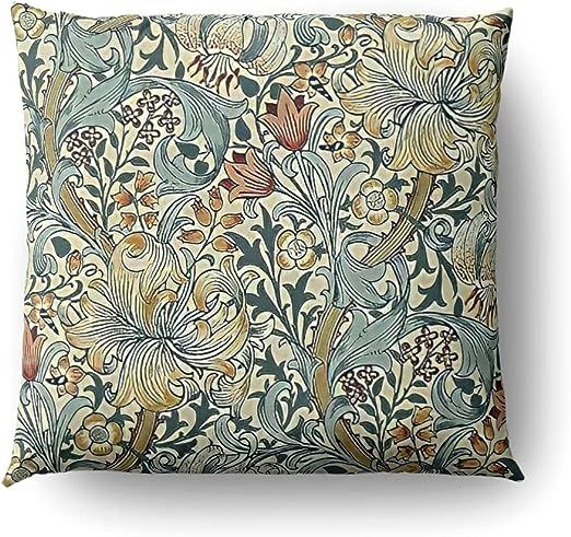 an intricately designed pillow on a white background