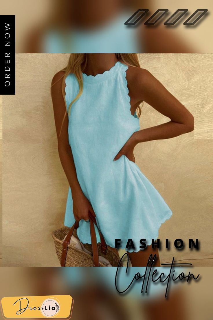 Summer Cotton Linen Dress Women Sexy Solid Sleeveless Mini Dress Casual O Neck Loose Beach Party Female Tank Dresses Vestidos Chic Sleeveless Beach Dress For Summer Parties, Beachy Sleeveless Dress For Beach Cover-up, Sleeveless Beachwear Sundress For Party, Beachwear Sleeveless Sundress For Party, Summer Sleeveless Mini Dress, Spring Vacation Sleeveless Dress In Solid Color, Chic Sleeveless Backless Dress For Beach Season, Solid Color Sundress For Summer Party, Sleeveless Solid Color Beach Cover-up Dress