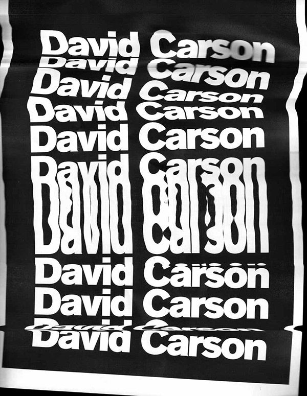 a black and white poster with different names on it