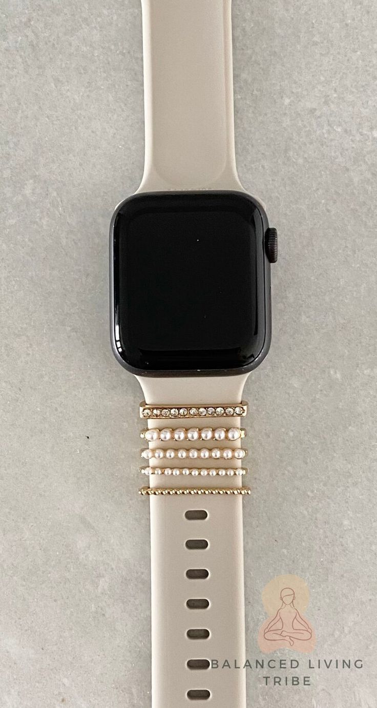 Charm for Apple Watch Charm Accessory Stackab Cute Apple Watch Straps, Apple Watch Strap Aesthetic, Apple Watch Bracelet Stack, Apple Face Watch, Apple Watch Bands Aesthetic, Apple Watch Jewelry, Apple Watch Aesthetic, Apple Watch Charms, Aesthetic Apple Watch