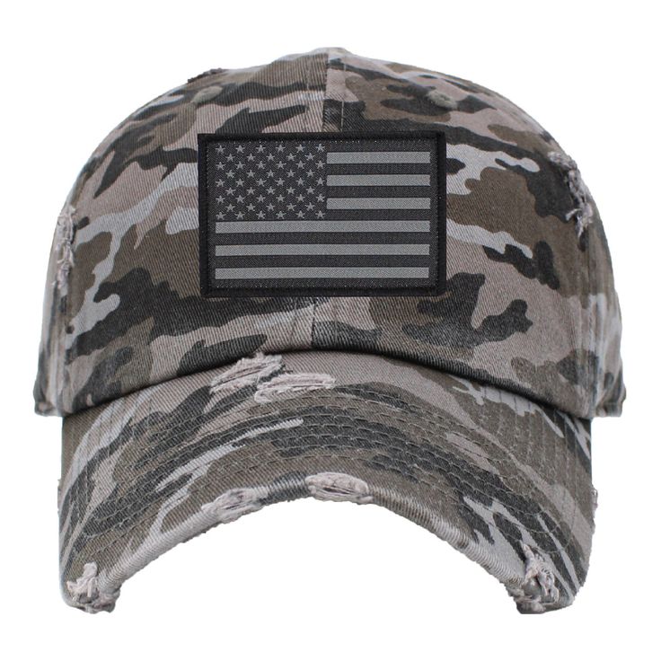 Woven Patch Vintage distressed washed style 100% breathable premium cotton Pre-curved visor with 8-row stitching on visor with matching under visor 6 panel low profile unconstructed Lightweight, durable, smooth, with a hint of stretch One size fits most, Adjustable metal buckle back closure to ensure maximum comfort and a secure fit at all times Adult Unisex design makes it perfect for both men and women Military Style Cotton Baseball Cap For Streetwear, Military Style Snapback Baseball Cap In Cotton, Camouflage Curved Bill Baseball Cap, Adjustable Camouflage Cotton Baseball Cap, Military Style Baseball Cap For Summer, Outdoor Camouflage Cotton Baseball Cap, Adjustable Cotton Camouflage Baseball Cap, Distressed Baseball Cap For Outdoor, Camouflage Cotton Snapback Hat