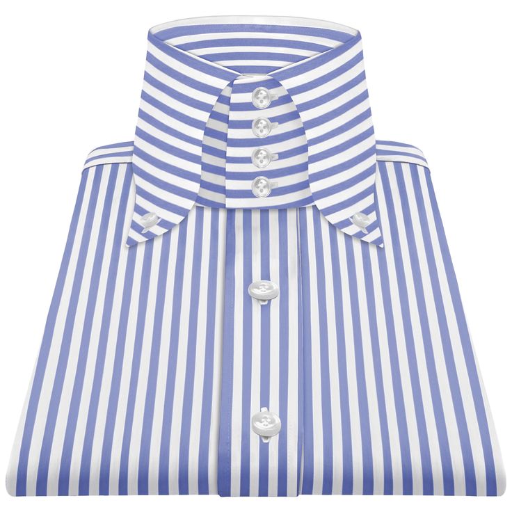 Men's Lilac White Standing Stripes High Button Down, 4 button Collar Polo Dress Shirts 100% Cotton Pattern : Standing Stripes, Hairline Stripes, Downward Stripes, Vertical Stripes 3'' High stiff 4 buttons collar 4'' Wide single cuff with 3 buttons Collar Style: Polo Kent Collar Shirt/ Pointed Collar/ Oxford Collar Shirt/ High Button Down Collar Shirt/ High Collar Shirt Hand-Made on Order Pockets: Without pocket (Chest pocket can be added on request) Fabric: 100% Egyptian cotton, Pure Cotton soft Formal Look For Man, High Collar Shirts, Casual Grooms, Religion Clothing, Catholic Shirt, Dinner Wear, Collar Tips, Polo Shirt Dress, Wedding Shirts