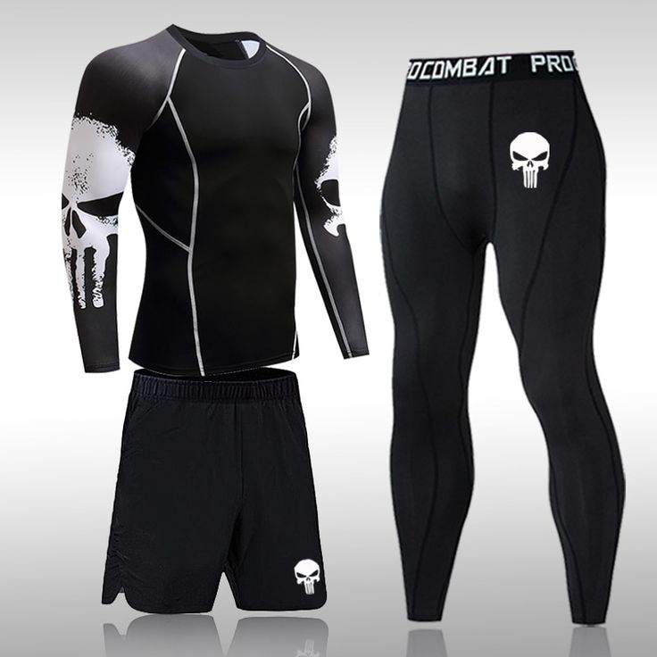 Sporty Moisture-wicking Compression Sets, High Stretch Moisture-wicking Sportswear Set, Moisture-wicking High Stretch Sports Set, Compression Sportswear Sets For Sports, Black Sporty Sets, Sporty Breathable Compression Sets, Compression Athleisure Set For Training, Sporty Compression Breathable Sets, Compression Athleisure Sets For Training