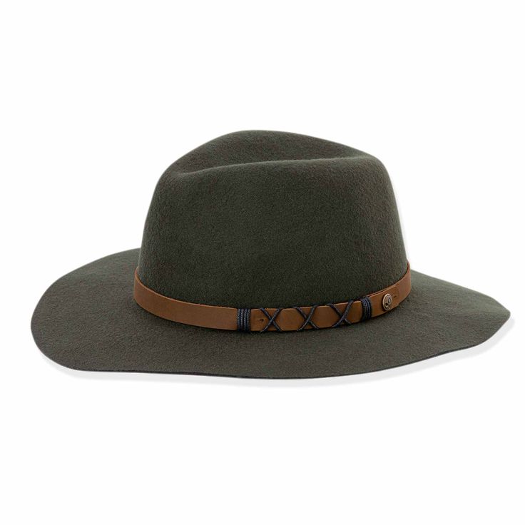 Urban, rural, casual, formal. The Soho wide brim hat goes anywhere and looks right at home. This women's broad-brimmed fedora comes in wool felt with a soft, flexible feel. Cord detailing adds texture to the leather band. Wide brim Leather band cross-cord detail Soft and flexible felted wool with leather band Felted wool Color may vary slightly Spot clean Soft inner band Brim length: 7.5 cm One size; Women's-specific fit Style #0248 Brown Dove, Swimsuit With Shorts, Wide Brim Fedora, Quality Hats, Wide Brimmed Hats, Brim Hat, Charcoal Color, Jean Leggings, Wide Brimmed