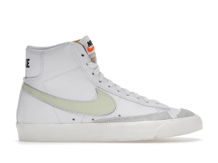 White High-top Sneakers With Gum Sole For Light Sports, Classic High-top Sneakers With Translucent Outsole, Classic Nike Sneakers For Spring, Nike Blazer Mid 77 White, Nike Blazer Mid 77, Nike Blazer Mid, Nike Blazers Mid, Blazer Mid, Gym Shoes