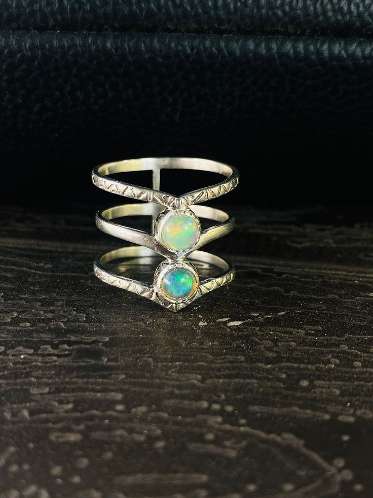 Natural Opal 925 Sterling Silver Ring Handmade with attention to Detail Opal ring, Sterling Silver ring, cocktail ring, alternative engagement ring, Opal jewelry, Opal jewelry, silver jewellery Gemstone- Natural Opal  Perfect for Everyday Wear and Great Gift for any Occasion Wear with both Western and Traditional Outfit For any other size or query feel free to contact us anytime.. For More Ring Visit this LINK:: https://www.etsy.com/in-en/listing/1333426259/natural-opal-ring-925-sterling-silver Open Band Gemstone Jewelry Gift, Sterling Silver Stackable Toe Rings As Gift, Gift Sterling Silver Stackable Toe Rings, Gift Stackable Sterling Silver Toe Rings, Silver Open Ring Birthstone Gift, Sterling Silver Stackable Emerald Ring As Gift, Opal Jewelry Stamped 925 As Gift, Handmade Opal Toe Ring As Gift, Adjustable Open Opal Ring With Gemstone