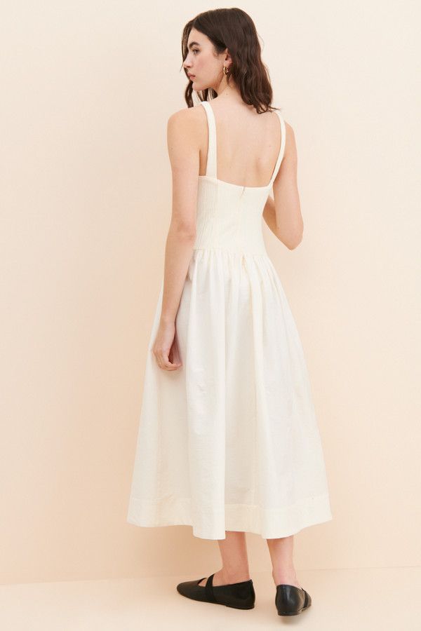 Rent Billie Midi Dress from Nuuly. Pick 6 items for $98/month. Free shipping + returns. Summer A-line Maxi Dress With Lined Bodice, Spring A-line Sleeveless Dress With Lined Bodice, Fitted A-line Midi Dress For Summer, Spring Midi Sundress With Fitted Bodice, Chic A-line Midi Dress For Garden Party, Chic Sundress With Fitted Bodice, Chic A-line Tea Length Summer Dress, Chic A-line Tea Length Dress For Garden Party, Feminine A-line Dress With Flattering Silhouette