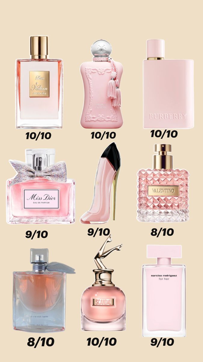 #perfumes #ratingperfumes #perfumelover Perfume That Makes You Smell Rich, Girly Perfume Aesthetic, Women Perfume Collection, Best Parfums Women, Best Perfumes At Ross, Designer Perfume Collection, Yummy Smelling Perfume, Perfume To Buy, Best Perfume Combos For Women