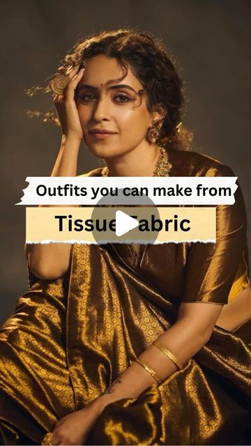 TantuParv | Handloom Sarees on Instagram: "#styletip A guide to transform Tissue fabric into beautiful ensemble✨✨
Save , share & follow for more ✅🫶

Shop Exclusive collection of Sarees @tantuparv😍

Visit our website www.tantuparv.com & avail 10% off on your 1st order 🛒🛍️🎉

Shilpa Shetty’s Video credit @mahesh_videojournalist 

Rest creatives are done by @tantuparv 
P.S. We’re into Handloom sarees & silk sarees for weddings. The reel is for inspiration purposes only!

Follow for more @tantuparv✅

#sareeideas #outfitsfromsaree #outfitfromscratch #sarees #sequinssaree #designersaree #partywearsaree #tantuparv #sarees #blouse #necklineandnecklace #styleguide #indianstyle #sareecollection #desistyle #traditional #loveforsaree #indiantradition #ethnicwear #indianwedding #weavesofindia #voca Outfit Ideas From Saree, Tissue Saree Look, Pastel Sarees, Saree Pastel, Silk Kurtis, Sarees Blouse, Kurti Pattern, Sequins Saree, Tissue Fabric