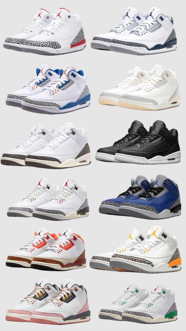 Jordan 3 #jordan3s #jordanshoes #jordan3 Jordan 3 Outfit Men, Jordan 3 Outfit, Jordan 3 Shoes, Jordan Tenis, Tenis Jordan, Cute Jordans, Zapatillas Jordan Retro, Jordan 3s