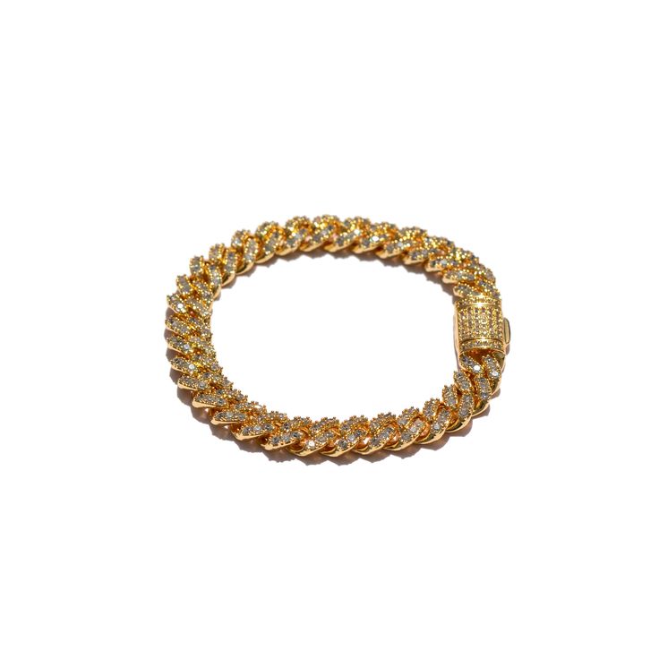 TOP SELLER! This stunning beautiful Cuban Link bracelet is one of the best gold-filled products we offer. Very limited supply left as this piece has been a best seller ever since we started selling them years ago. Keep dry and free of oils, lotions, and potions and this beauty will last. Guaranteed to delight and elicit lots of comments! Yellow Gold Bracelets With Adjustable Chain And Cubic Zirconia, Yellow Gold Bracelet With Adjustable Chain And Cubic Zirconia, Yellow Gold Cubic Zirconia Bracelet With Adjustable Chain, Gold Cuban Link Tarnish Resistant Bracelet, Yellow Gold Curb Chain Bangle Bracelet, Elegant Gold Plated Cuban Link Bracelets, Gold Cuban Link Jubilee Bracelet, Gold-tone Curb Chain Bracelets Gold Plated, Gold-tone Curb Chain Bracelets Gold-plated