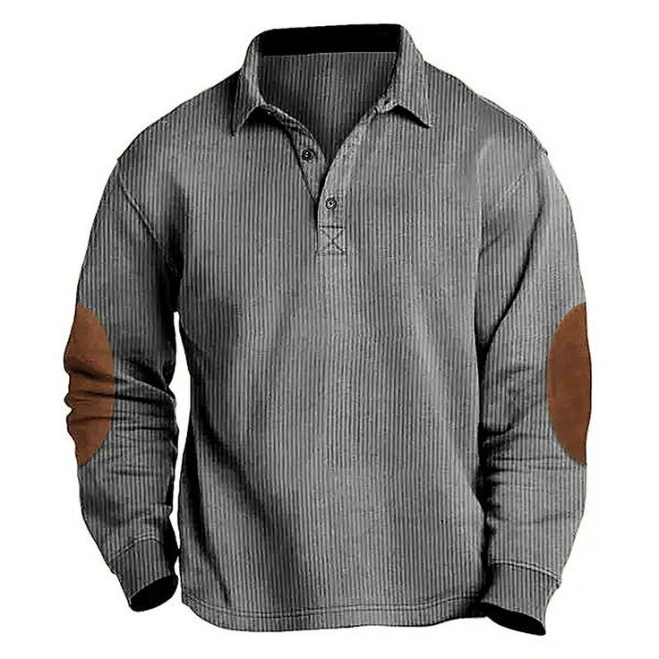 Season:Spring   Fall; Fabric:Corduroy; Sleeve Length:Long Sleeve; Look After Me:Wet and Dry Cleaning,Washable; Gender:Men's; Style:Comfortable,Fashion,Basic; Elasticity:Micro-elastic; Tops Type:Button Up Polos,Corduroy Shirt; Occasion:Holiday,Sports,Casual; Fit Type:Regular Fit; Pattern:Color Block; Design:Button,Patchwork; Neckline:Lapel; Listing Date:11/06/2023; Bust:; Length:; Shoulder Width:; Sleeve: Polo Classic, Mens Button Up, Basic Colors, Golf Shirts, Comfortable Fashion, Army Green, Mens Polo, Button Up, Color Block