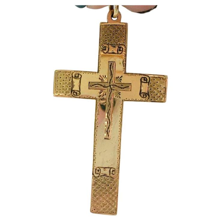 Antique early imperial russian era 14k yellow large gold cross pendant in engraved detailed work cross was made in st petersburg city 1880.c total lenght 5cm hall marked 56 imperial russian gold standard and old st petersburg assay mark Russian Cross, Gold Cross Pendant, Gold Cross, St Petersburg, Cross Pendant, Jewelry Necklace Pendant, Russia, Jewelry Necklaces, Pendant Necklace