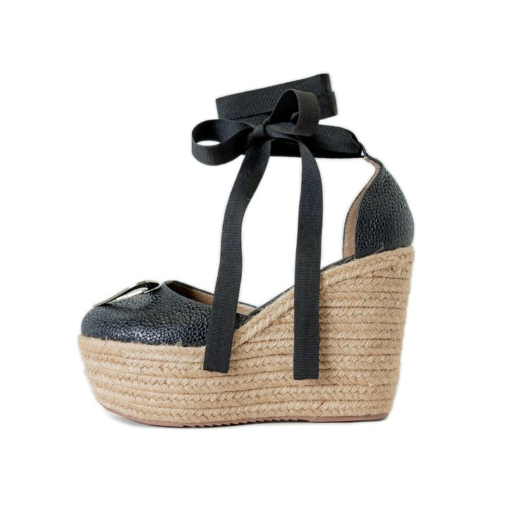 Love Espadrilles - Black Dual by Nataly Mendez How To Wash Shoes, Black Espadrilles, Love Black, 4 Inch Heels, Natural Jute, Wedge Espadrille, Classic Elegance, Heart Design, Out Of Style