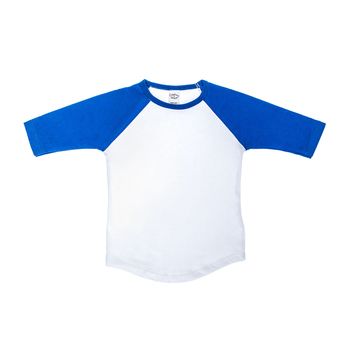 Outfit your little slugger in Blue & White Toddler Baseball Shirt! This cute baseball t-shirt features a white center with bright blue half sleeves and collar. Customize a special clothing creation by adding fabric paints, iron-on appliques, fabric markers, and more for fashionable sportswear and playwear.      Details:   Size: 4T  Content: 100% Cotton  Care: Machine Wash Warm; Tumble Dry Low; Non-Chlorine Bleach When Needed; Cool Iron If Needed. Toddler Baseball Shirt, Fashionable Sportswear, Special Clothes, Sportswear Fashion, Print Coupons, Fabric Markers, Baseball Shirt, Baseball Shirts, Toddler Fashion