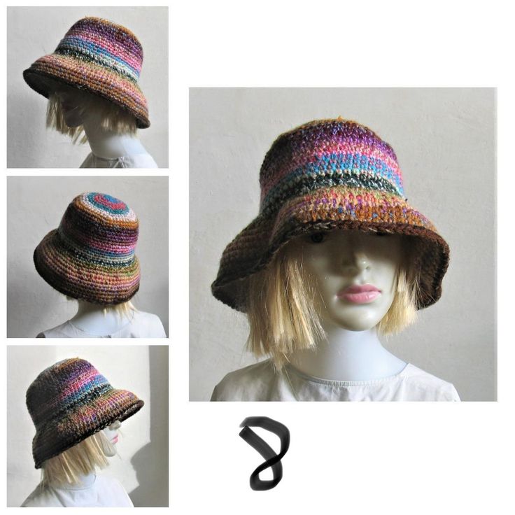 Bucket Hat Crochet fisherman hat OOAK Bucket HatMy backet hat is made of pieces of yarn of different lengths and colors. The effect of such action is a spectacular camouflage pattern. I want to emphasize that it is not one thread of ombre yarn, multicolour. This technique is very demanding, very time-consuming. Enjoy the effect of my work :)OOAK bucket hat are created by combining and mixing yarns.The hat and never the same as another. Bucket hat are created by combining and mixing yarns to make Multicolor Brimmed Hat For Outdoor, Multicolor Brimmed Outdoor Hat, Multicolor Brimmed Bucket Hat For Outdoor, Multicolor Brimmed Crochet Hat For Outdoor, Adjustable Yarn Bucket Hat For Winter, One Size Multicolor Hat For Outdoor, Multicolor One Size Hat For Outdoor, One Size Brimmed Winter Sun Hat, Knitted One Size Bucket Hat