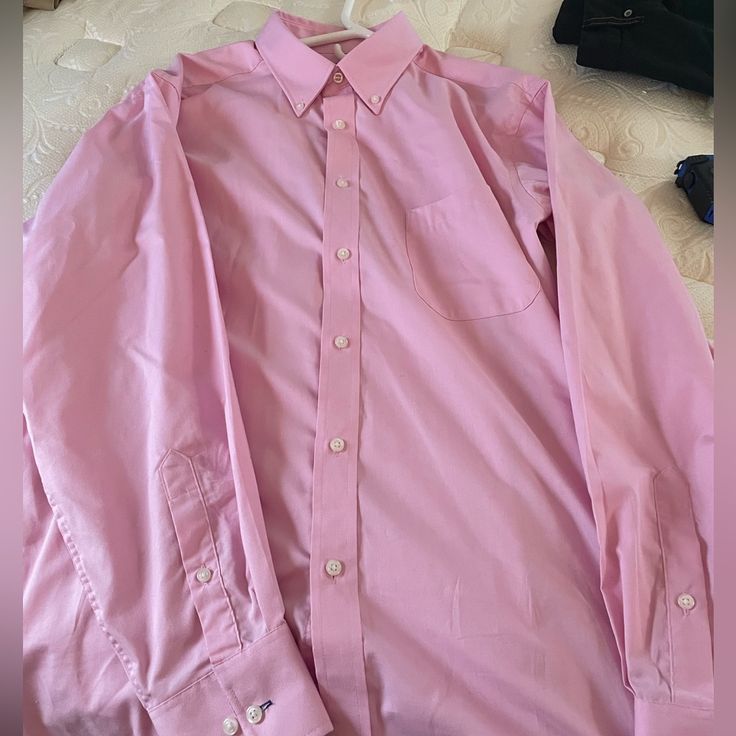 Izod Pink All Over Stretch Button Down Shirt. Nwot. Bought This To Go With The Navy Saddlebred Pants Although Never Had The Chance To Wear Them No Rips, No Stains And No Tears Comes From A Smoke-Free And Pet Free Home. The Navy, No Tears, Casual Shirts For Men, Casual Button Down Shirts, Button Downs, Down Shirt, Button Down Shirt, Mens Shirts, Man Shop